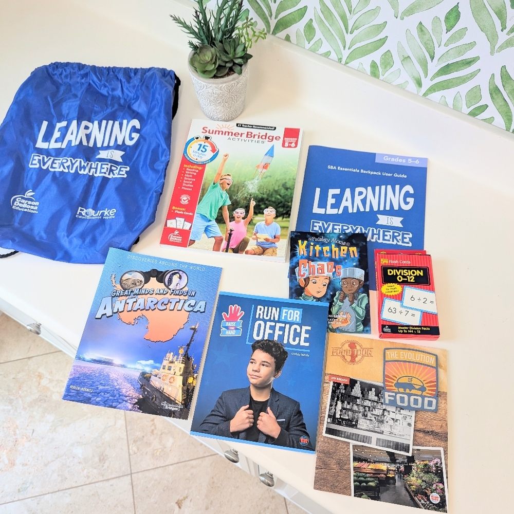 School Bundle Grades 5-6: Math, Geography, Literature, Science